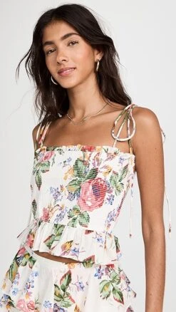 Alix Of Bohemia Phoebe Rose Smock Top