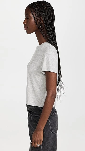 AGOLDE Adine Shrunken Tee - Image 4