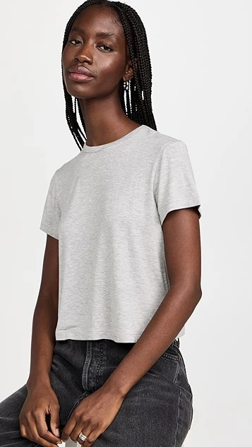 AGOLDE Adine Shrunken Tee - Image 2