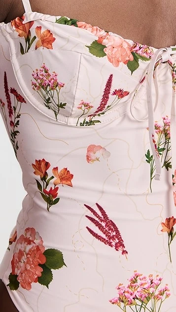 Agua By Agua Bendita Ebano Clementina One Piece Swimsuit - Image 4