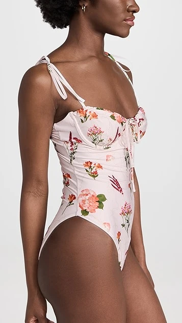 Agua By Agua Bendita Ebano Clementina One Piece Swimsuit - Image 3