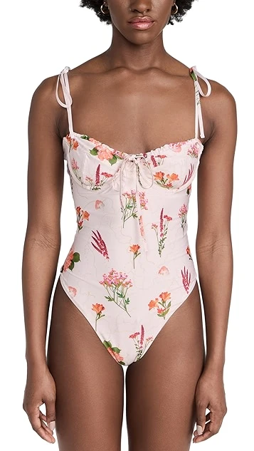 Agua By Agua Bendita Ebano Clementina One Piece Swimsuit - Image 5
