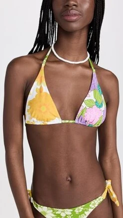 Alemais Elora String Tri Bikini Top