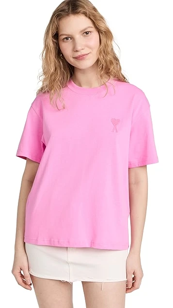 AMI Tonal Ami De Coeur T-Shirt - Image 6