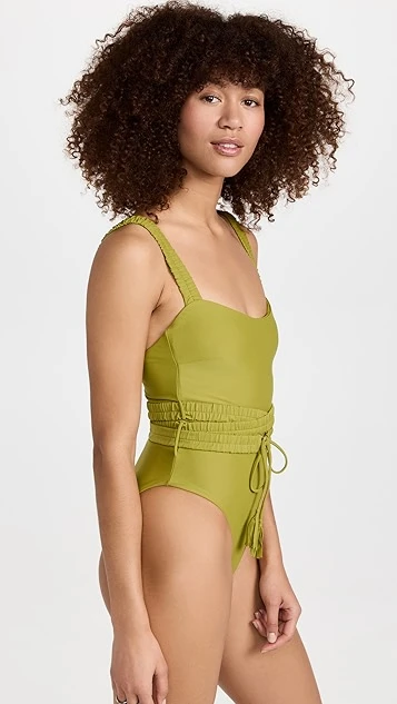 Andrea Iyamah Antii One Piece Belt Swimsuit - Image 3