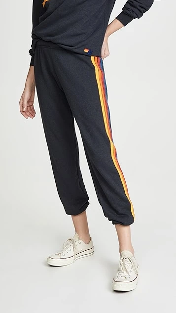 Aviator Nation 5 Stripe Sweatpants