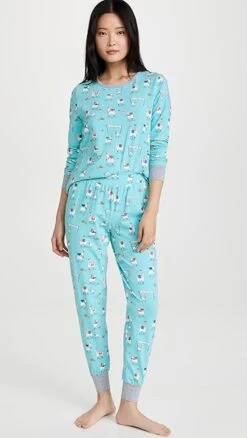 BedHead PJs Crew Pullover Jogger Pj Set
