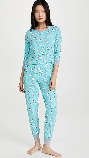 BedHead PJs Crew Pullover Jogger Pj Set