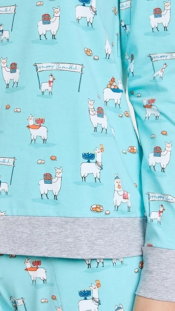 BedHead PJs Crew Pullover Jogger Pj Set - Image 5