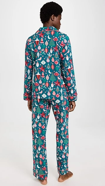 BedHead PJs Long Sleeve Classic Notch Collar PJ Set - Image 2