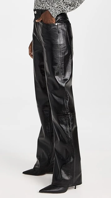 Citizens Of Humanity Annina Patent Baggy Pants - Image 3
