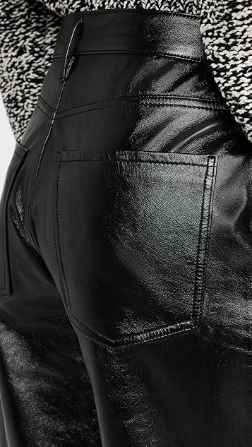 Citizens Of Humanity Annina Patent Baggy Pants - Image 5