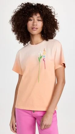 Mira Mikati Embroidered Degrade T Shirt