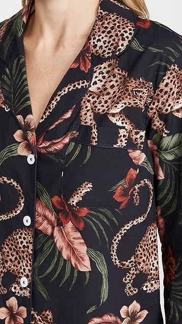 Desmond & Dempsey Women's Long Soleia Pajama Set - Image 5