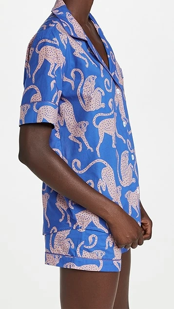 Desmond & Dempsey Womens Short Sleeve Set Chango - Image 3