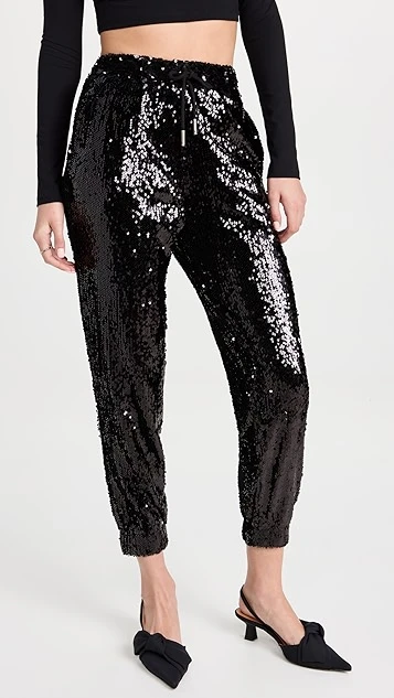 English Factory Sequin Joggers - Image 7