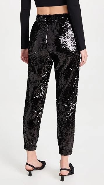 English Factory Sequin Joggers - Image 2
