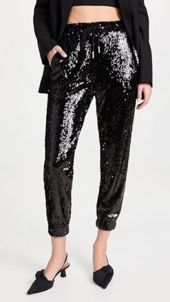 English Factory Sequin Joggers