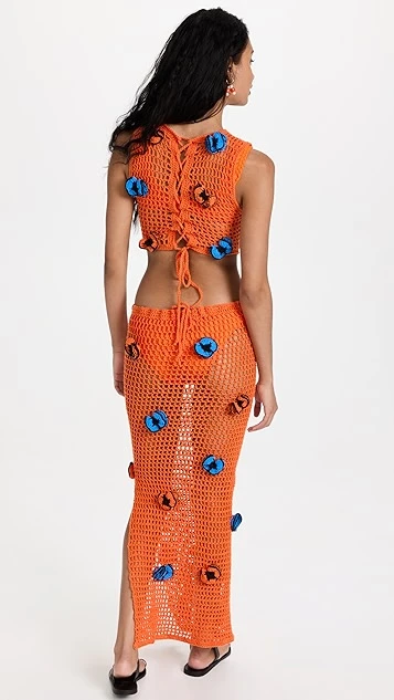 Elexiay Vanessa Crochet Dress - Image 2