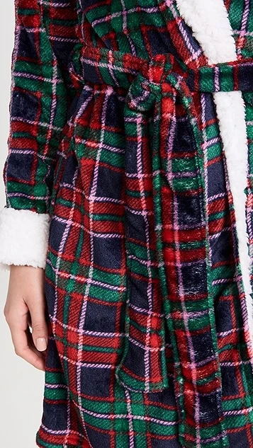 Emerson Road Hooded Sherpa Robe - Image 4