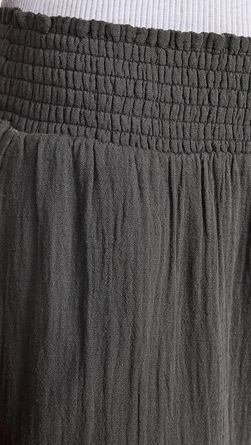 Faherty Dream Cotton Gauze Wide Leg Pants - Image 5