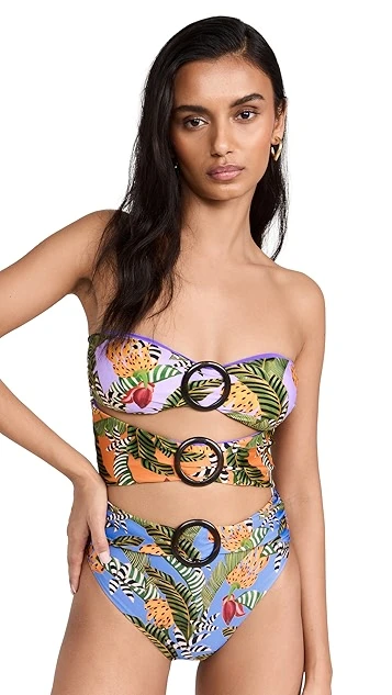 FARM Rio Striped Bananas One Piece - Image 6