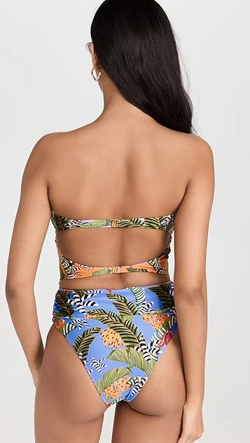 FARM Rio Striped Bananas One Piece - Image 2