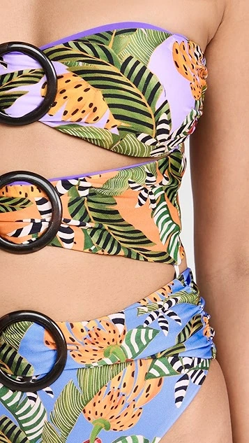 FARM Rio Striped Bananas One Piece - Image 7