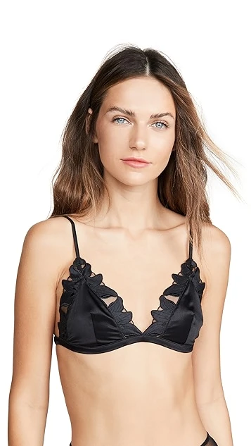 Fleur Du Mal Lily Triangle Bralette - Image 6