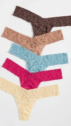 Hanky Panky 5 Low Rise Thongs