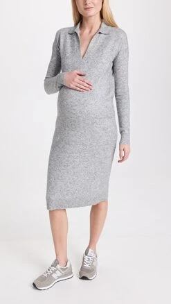 HATCH The Polo Knit Dress