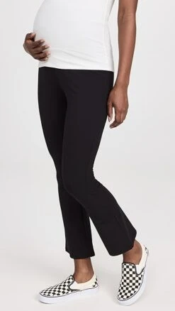 HATCH The Ultimate Before, During & After Crop Flare Leggings