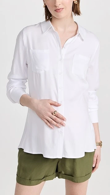 Ingrid & Isabel Classic Button Down Shirt - Image 7