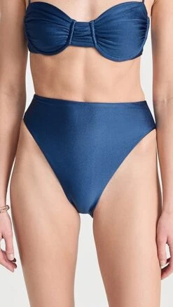 JADE Swim Incline High Rise Bikini Bottoms