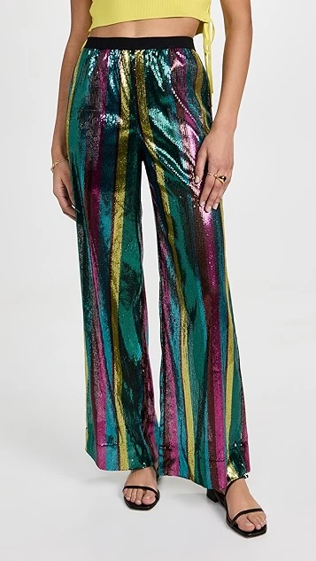 La Double J Holiday Palazzo Pants - Image 7