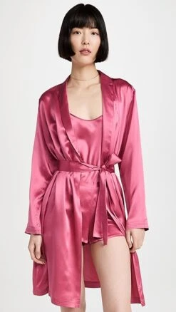 La Perla Silk Short Robe