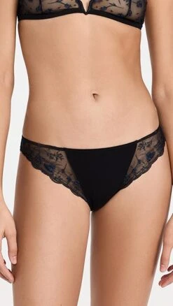 La Perla Midnight Botanica Medium Briefs