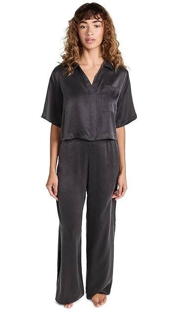 Lunya Washable Silk High Rise Pant Set - Image 6