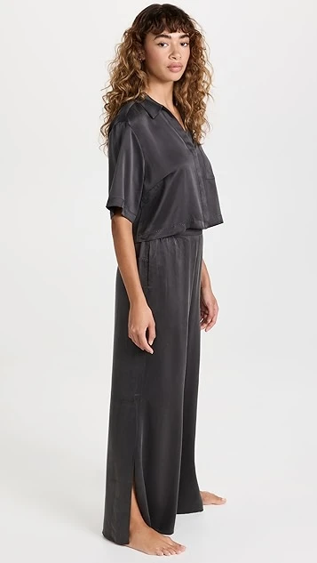 Lunya Washable Silk High Rise Pant Set - Image 3