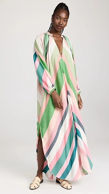 MARRAKSHI LIFE V Neck Touareg Dress