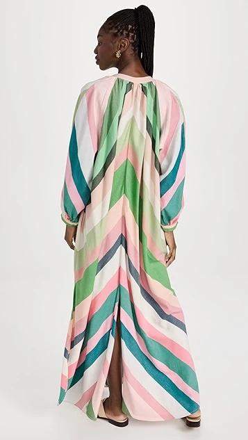 MARRAKSHI LIFE V Neck Touareg Dress - Image 2