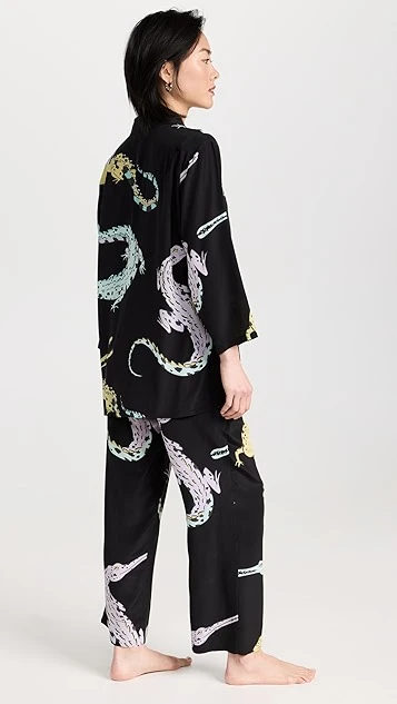 Olivia Von Halle Casablanca Pajama Set - Image 3