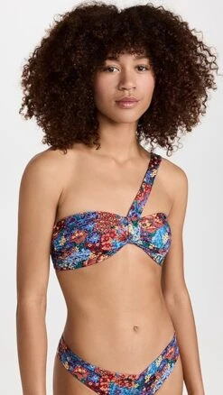 Onia Lauren Bandeau Bikini Top
