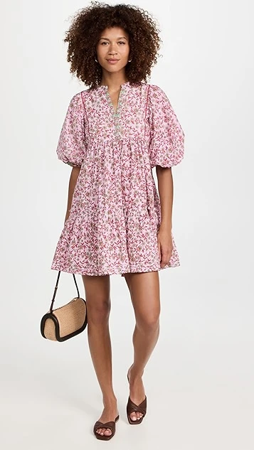 Poupette St Barth Aria Mini Dress - Image 4