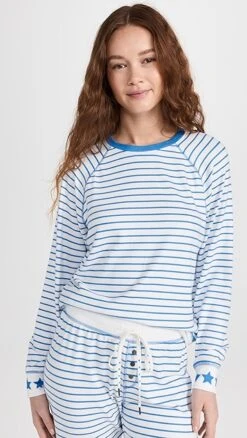 PJ Salvage Blue Star Top