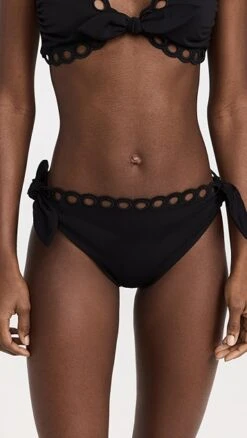Sea Solid Scallop Bikini Bottoms