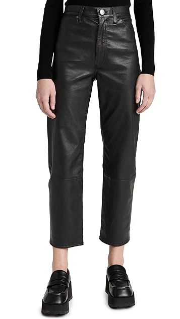 SPRWMN Straight Leg Leather Pants - Image 6