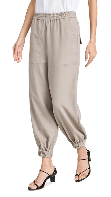 Tibi Chalky Drape Plashet Joggers - Image 6