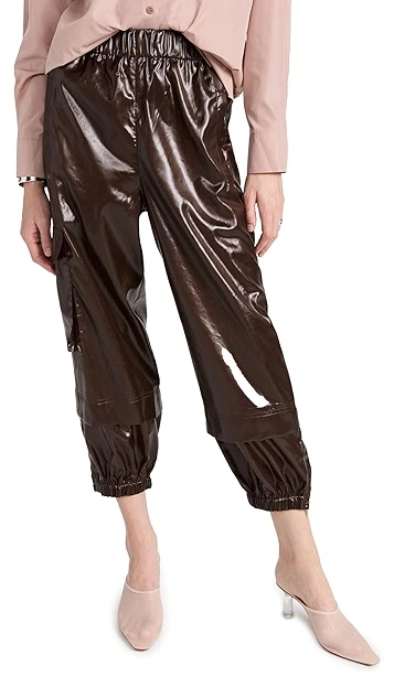 Tibi Gleam Wilt Pull On Jogger Pants - Image 6