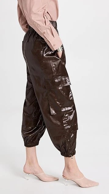 Tibi Gleam Wilt Pull On Jogger Pants - Image 3